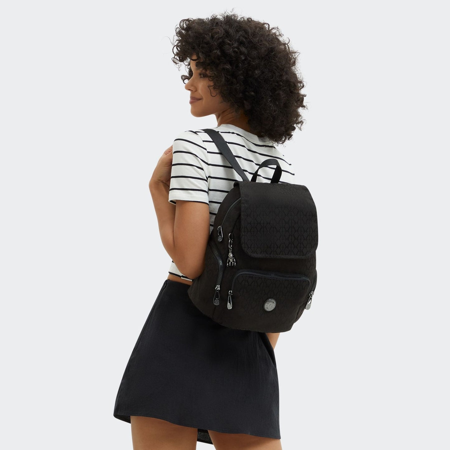 CITY ZIP S Black Sign JQ