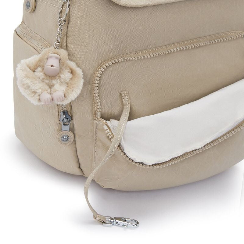 CITY ZIP S Sign Beige Emb