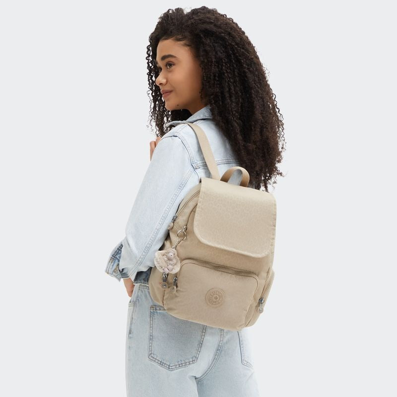 CITY ZIP S Sign Beige Emb