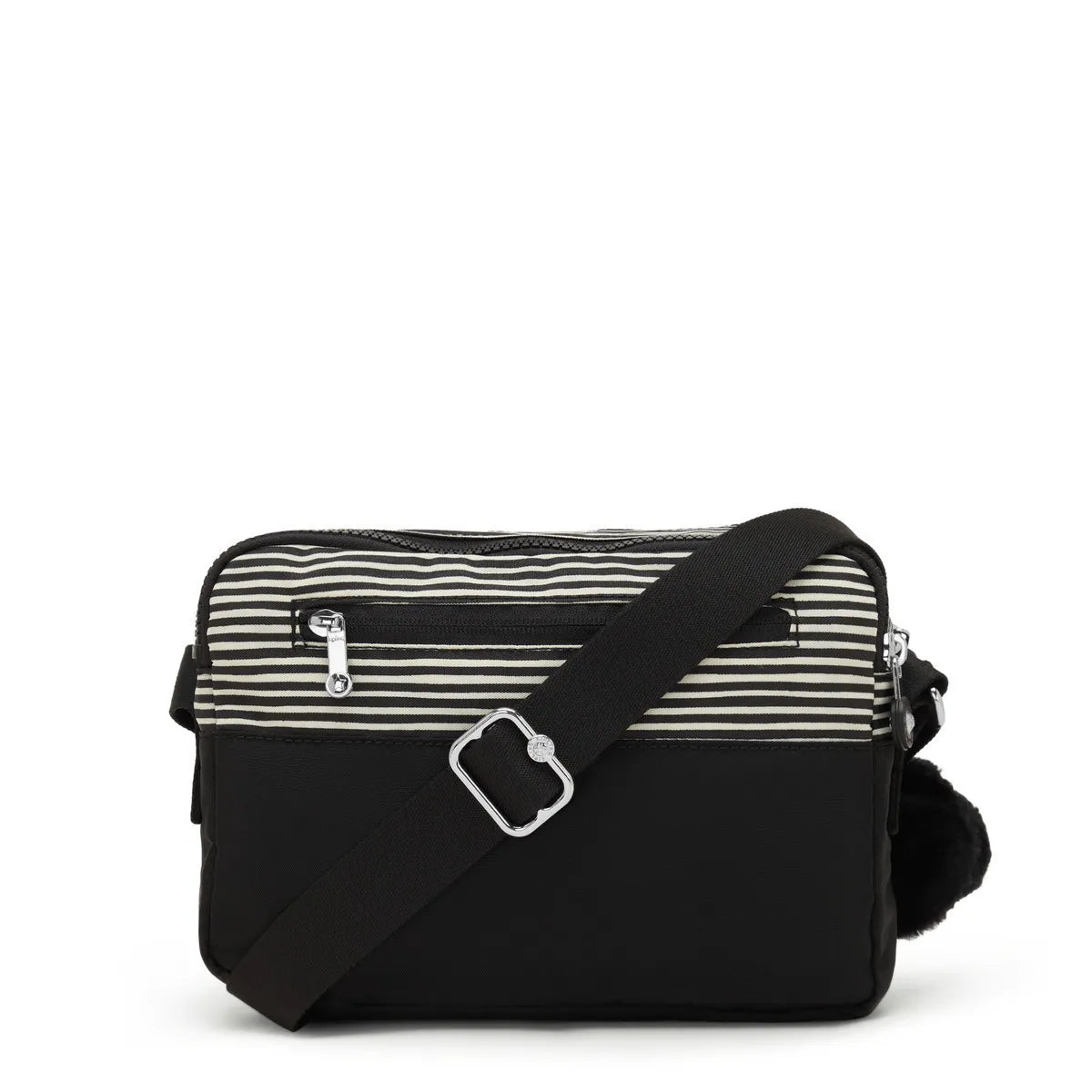 ABANU M ZIP Stripe Black Bl