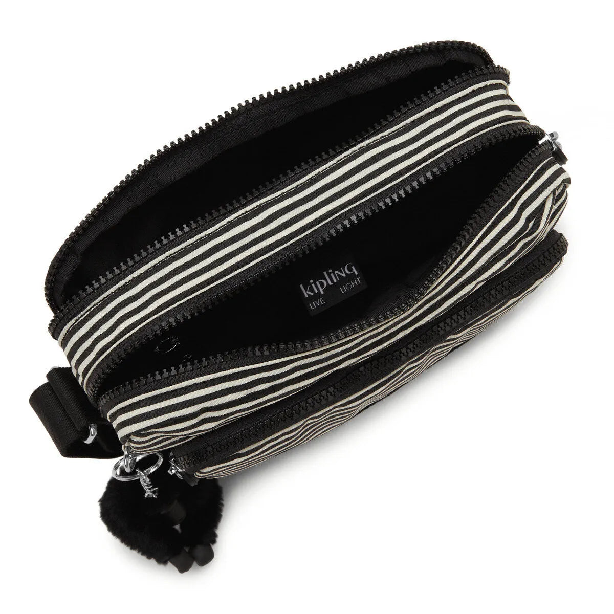 ABANU M ZIP Stripe Black Bl