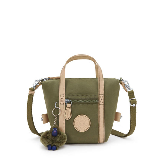 BOXY ART S Cotton Khaki