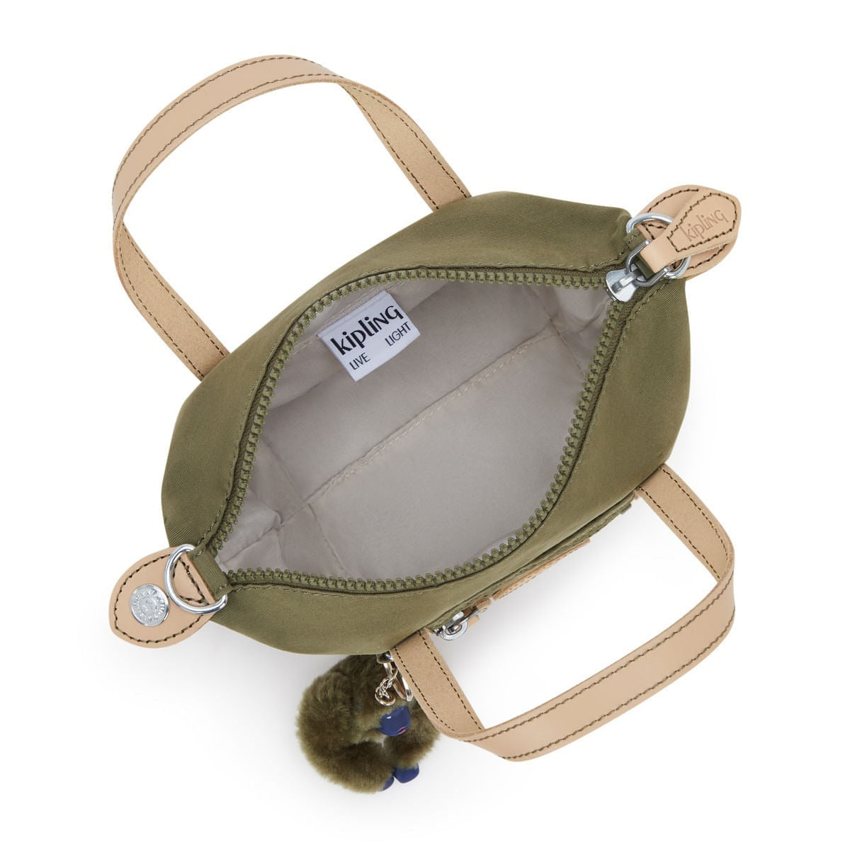 BOXY ART S Cotton Khaki