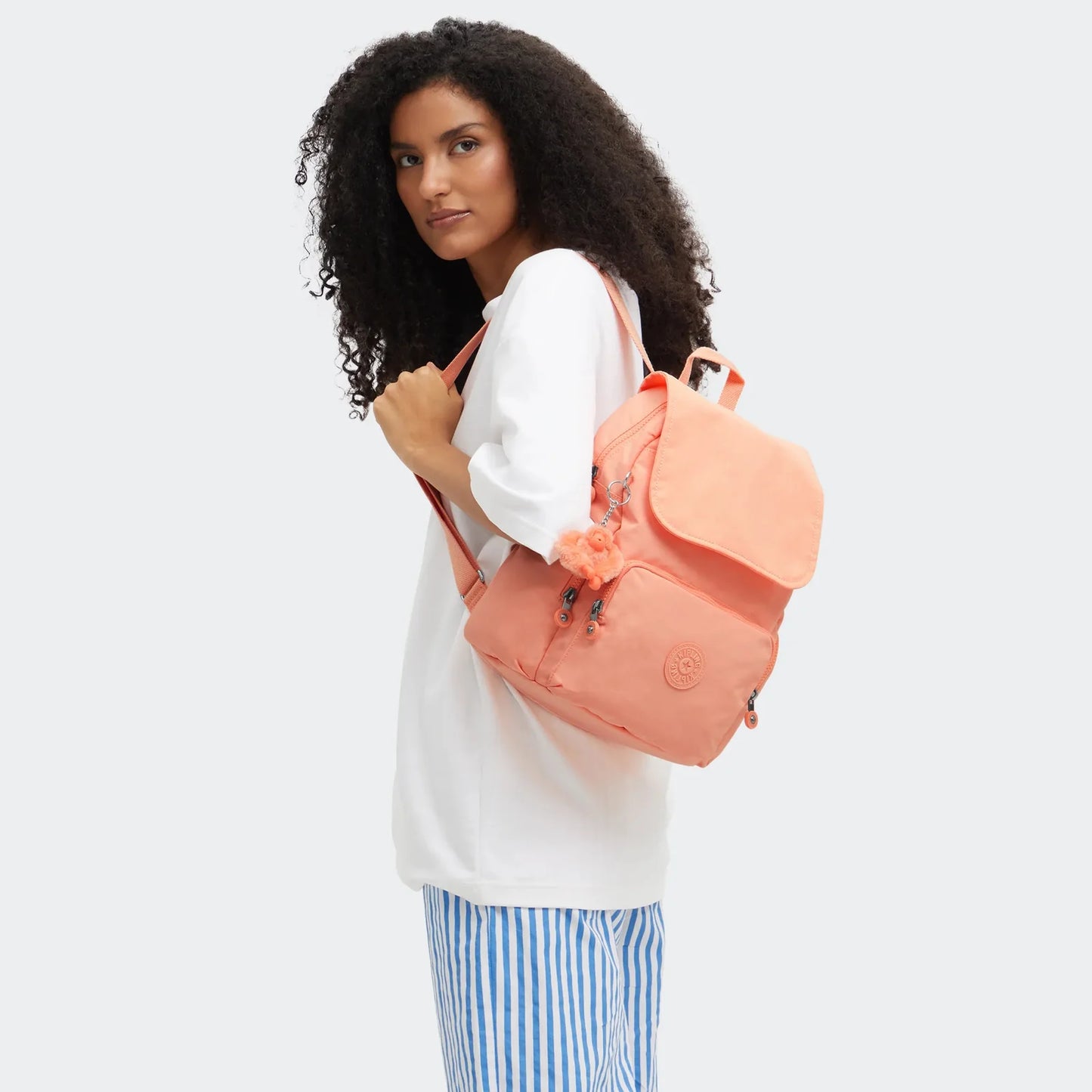 CITY ZIP S Pinky Orange