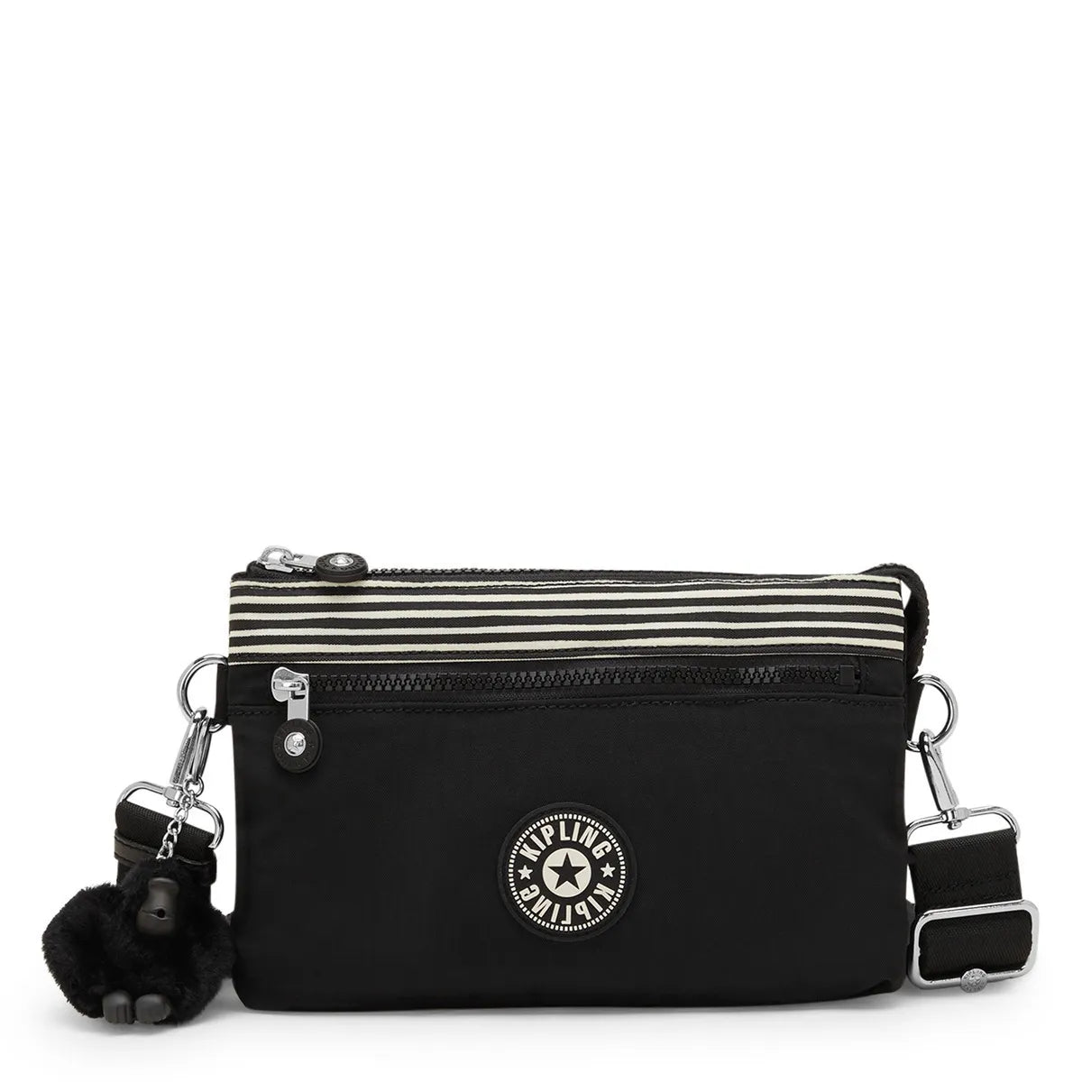 RIRI ZIP Stripe Black Bl