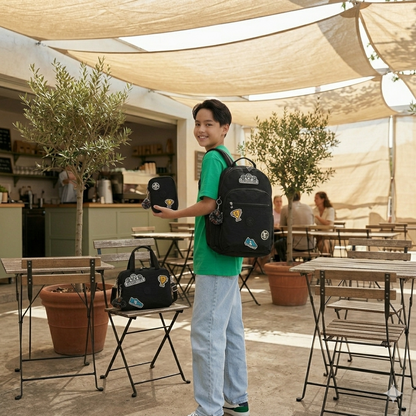 SET DE MOCHILA FOOTBALL TRUE B $988 mensuales a 9msi*