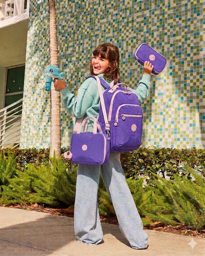 SET DE MOCHILA IRIS PURPLE C $1,224 mensuales a 6msi*