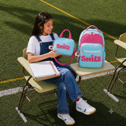 SET DE MOCHILA SMILE BLUE $1,091 mensuales a 6msi*
